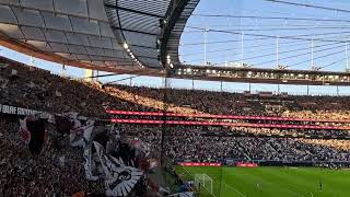 21092024 SGE  MGladbach 20 der Polizeichor Frankfurt mit im Herzen von Europa [upl. by Heinrik998]