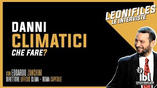 Danni climatici che fare Con Edoardo Zanchini Ufficio Clima Roma Capitale [upl. by Airamasor]