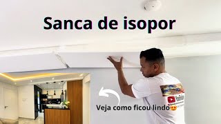 Passo a Passo para Instalar Sanca de Isopor com Perfeição [upl. by Mada]