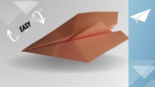 How to fold a paper airplane to fly forever and not fall all day [upl. by Kwang]