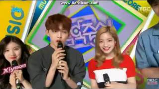 SEVENTEEN SCoups amp TWICE Dahyun Interview Nom MC PRISTIN Xiyeon amp ASTRO Chanwoo at MBC MUSIC CORE [upl. by Elimaj]