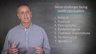 Seven Challenges Facing Today’s Health Care Leaders [upl. by Butterfield647]