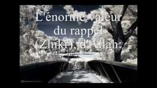 Lénorme récompense du zhikr  rappel dAllah [upl. by Idona790]