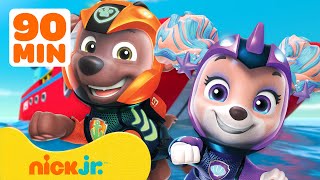 PAW Patrol  PAW Patrol  Die besten MeeresPatrollerMomente 🚐  1 Stunde  Nick Jr Deutschland [upl. by Atipul]