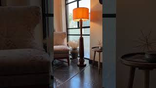 Floor lamp  finally I assembled all the parts woodworking floorlamp homedecor lamp woodwork [upl. by Crysta786]