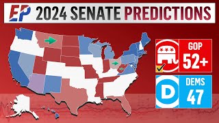 Republicans Favored to Win US Senate Control in Latest 2024 Forecast [upl. by Ientirb]