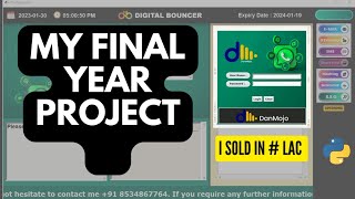 My Final Year Project  Python Biggest Project 🔥🔥 [upl. by Champaigne]