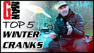 Swindles Top 5 Winter Bass Fishing Crankbaits [upl. by Boony]