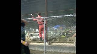 Trumbull county fairgrounds first annual Halloween festival event 92124 demolition derby [upl. by Osbert]