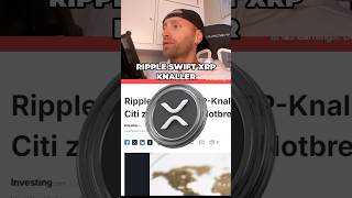 XRP Knaller❗️R3 mit SWIFTSchnittstelle Citi Bank ist raus❗️xrp xrpnews ripple crypto bitcoin [upl. by Leahcimnaes]