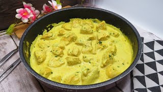 Curry de poulet au lait de coco [upl. by Singer784]