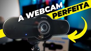 ESSA WEBCAM VAI TE SURPREENDER  review da webcam eMeet C970 60hz FHD webcam 60fps barata [upl. by Viglione336]