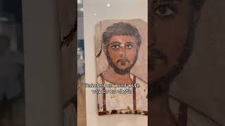 “Fayum” mummy portraits ancientegypt romanegypt fayum [upl. by Aikat]