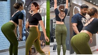 Kritika Malik Gym workout 🔥  Kritika malik fitness  Kritika malik workout  kritikamalik [upl. by Ernald173]