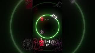 INTER MIAMI vs RONALDO🤯footballmarbles footballedit neonarcade ronaldo intermiami [upl. by Llerud]