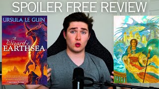 A Wizard of Earthsea by Ursula K La Guine  Spoiler Free Book Review  Fantasy Books [upl. by Euqinomad]