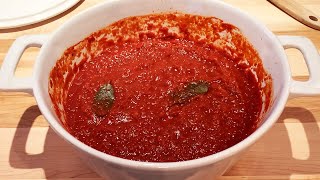 Sauce tomate maison pour les pâtes Un pur régal [upl. by Legna490]