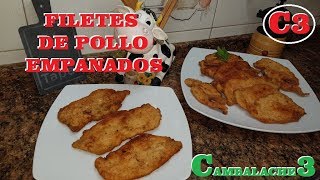 FILETES DE POLLO EMPANADOS [upl. by Hogg]