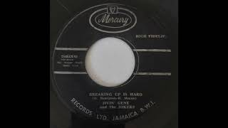 Jivin Gene amp The Jokers  Breaking Up Is Hard  Mercury 7inch JA 1959 [upl. by Janine]