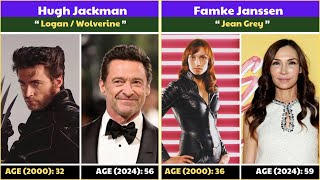 XMen 2000 Cast Then and Now 2024  Actors in Movies and in Real Life  Cinema World [upl. by Yorle44]