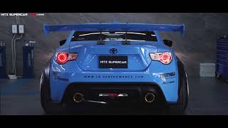 Toyota FT86 Exhaust Sound X Fi EXHAUST X HitZ SuperCar X Liberty Walk [upl. by Einaffets]