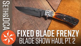 Even More Customs Knives from Blade Show 2022  Between Two Knives [upl. by Casimire]