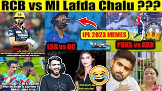 Ready for RCB vs MI 😍 IPL 2023 MEMES 😂 [upl. by Pardew442]