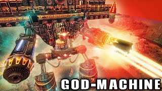 IMPERATORCLASS TITAN in action  The Crucible Mod Warhammer 40K Dawn of War Soulstorm [upl. by Afrikah]