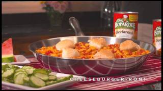 Real Families Try Real Recipes from Chef Boyardee [upl. by Lassiter322]