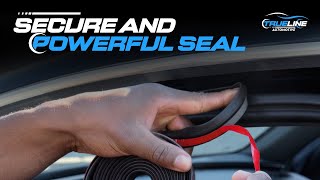 Windshield Weather Stripping  13 Feet Door Rubber Seal  Trunk Molding Seal  Universal EASY DIY [upl. by Chevalier757]