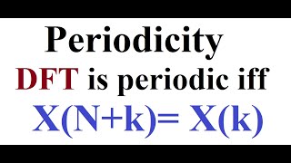 Periodicity Properties of DFT [upl. by Ariad]