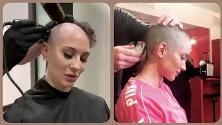 Businessman Forced to Shaved her Assistant head at his officeheadshaved buzzcut bald 2024 [upl. by Gawen]