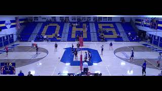 Queensbury vs HadleyLuzerne High School Girls Varsity Volleyball [upl. by Garzon]