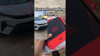 Super Ceramic Coating test  Review  Price auto nexon ceramiccoating SuperCeramicCoatingindia [upl. by Sheaff]