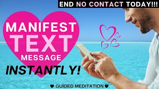 ✨MANIFEST TEXT MESSAGE ✨From Specific Person INSTANTLY [upl. by Ehcadroj]