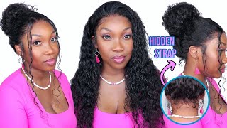 Step by Step Tutorial 360 HiddenStrap Glueless Water Wave HD Lace Frontal Wig Install Hermosa Hair [upl. by Beaumont]