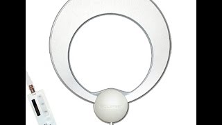 ClearStream Eclipse™ Amplified Original Indoor HDTV Antenna  Assembly and Installation [upl. by Lenni]