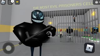 Venom Prison Run Obby Roblox Full Gameplay Android [upl. by Ayekahs]