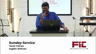 Sunday Service Tamil  21st July 2024 [upl. by Semreh]