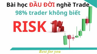 Bài học đầu lòng cho Trader Risk 1  Áp dụng để thành công trong Trading [upl. by Enylecoj]