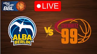 🔴 Live Alba Berlin vs Chemnitz  Live Play By Play Scoreboard [upl. by Eikin]