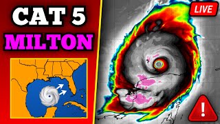 🔴 BREAKING Hurricane Milton Becomes Worst Hurricane In Years  Catastrophic Impacts In Florida Soon [upl. by Wattenberg]