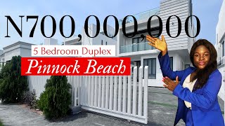 Inside a N700M Luxury Furnished 5 Bedroom Duplex in Pinnock Beach Estate [upl. by Olegna]