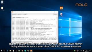 NOLO Instructions Use NOLO with OSVR to play SteamVR [upl. by Stearn999]