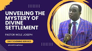 Unveiling The Mystery Of Divine Settlement  Pastor Wole Joseph [upl. by Merrel456]