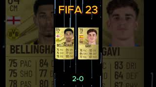 Belingham vs Gavi FIFA [upl. by Mill]