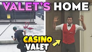 GTA Online Search Mirror Park for the Valets Home Location With Map Storage Key Card Podium Robbery [upl. by Ares]