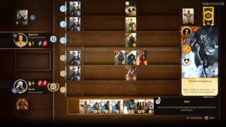 The Witcher 3  Northern Realms  High Stakes Gwent Hard [upl. by Sevein]