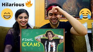 Akki and Sister reaction  Final Exams  Ashish Chanchlani  2020 [upl. by Ahcatan]