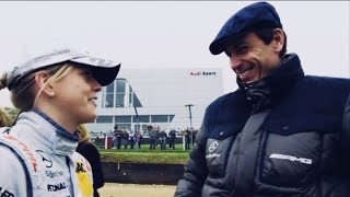 Toto Wolff amp Susie Wolff  Early years of their marriage  DTM amp Williams F1 Test [upl. by Brodench]